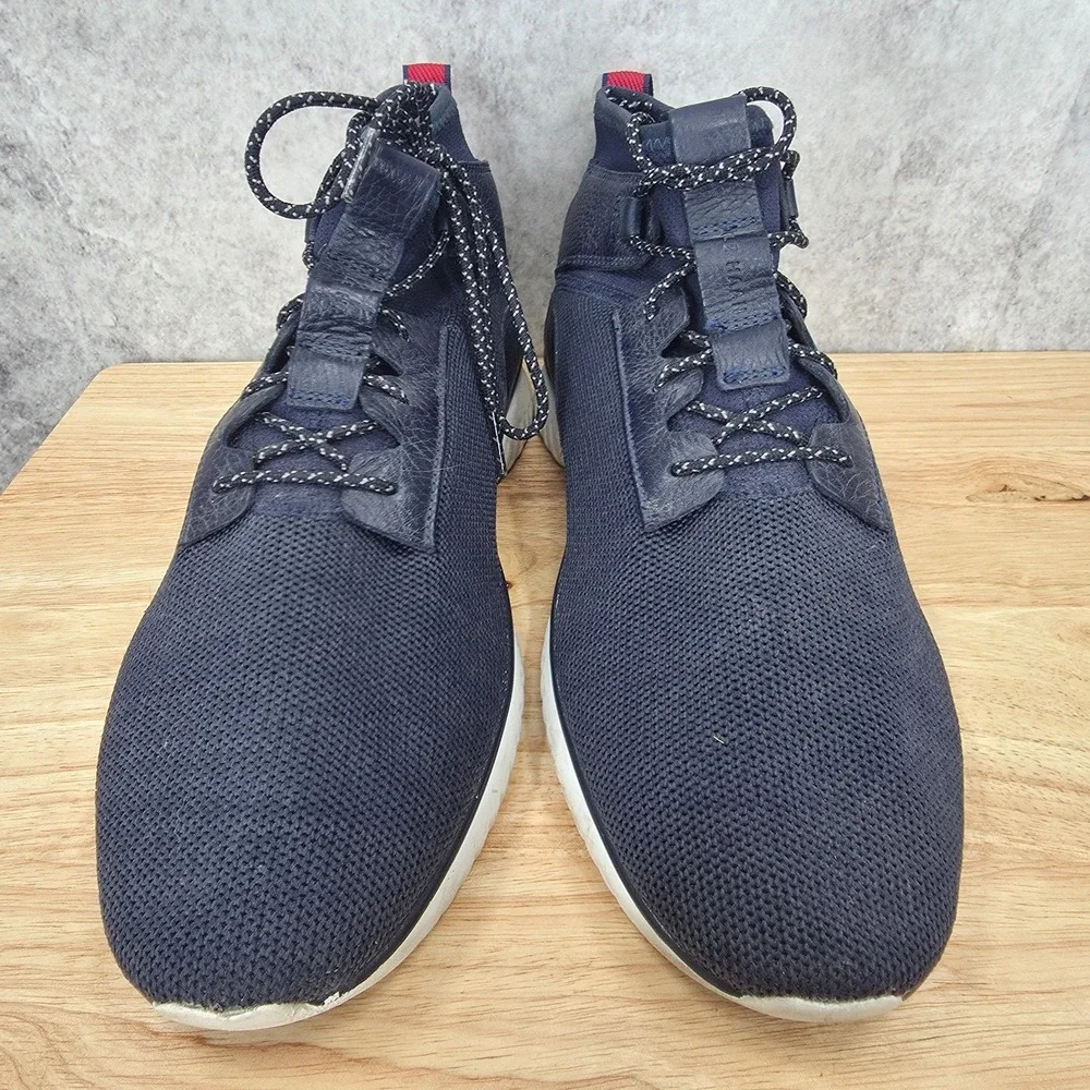 Cole Haan Grand Motion Sneakers Mens 11.5 M Blue Mid Top Casual Shoes C30661